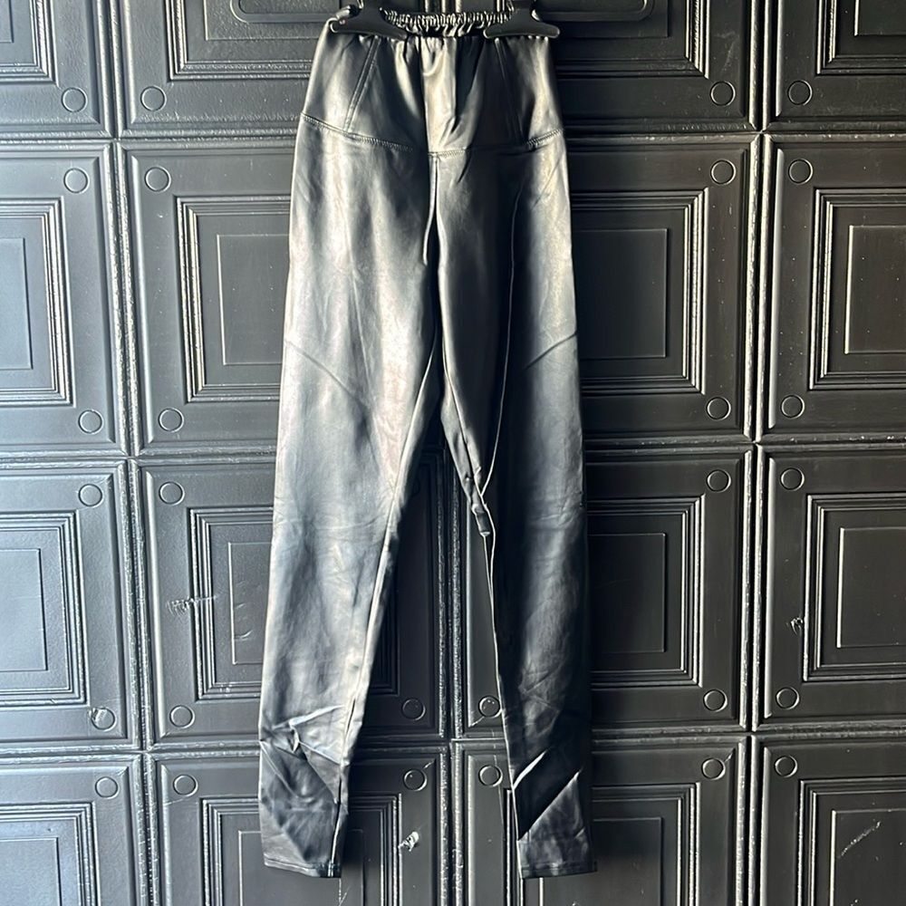 Allsaints cora faux leather legging